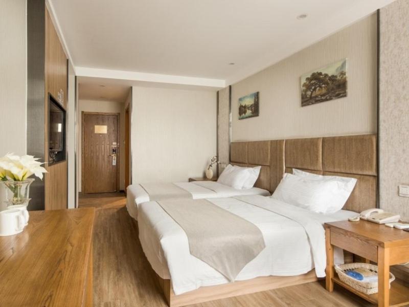 Greentree Inn Jiangsu Yancheng Yandu Bus Station Middle Daqing Road Express Hotel מראה חיצוני תמונה