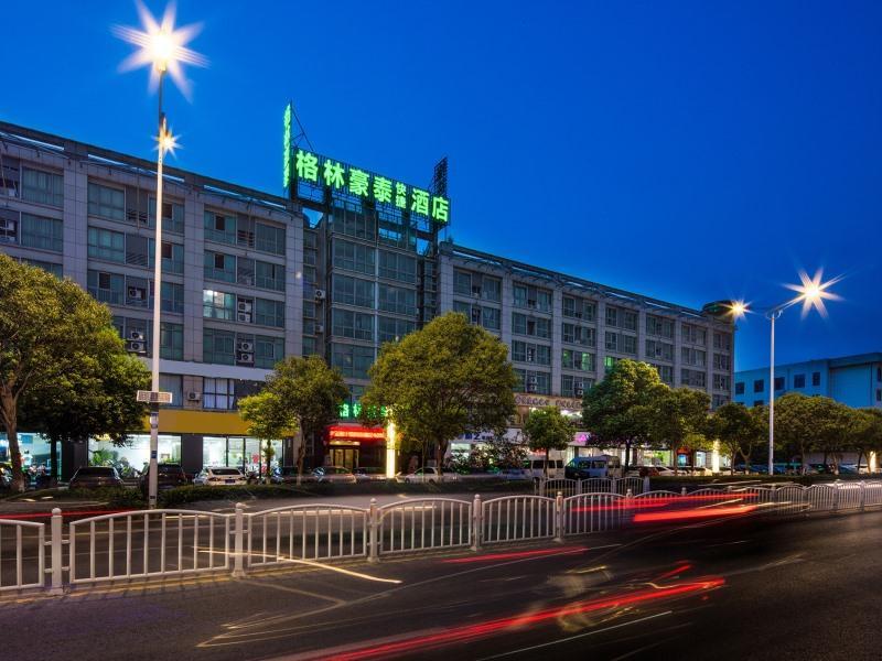 Greentree Inn Jiangsu Yancheng Yandu Bus Station Middle Daqing Road Express Hotel מראה חיצוני תמונה